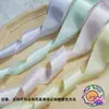 Cinta Plateada de Doble Cara Galaxia Brillante Importada de Japón Material para Lazos Accesorios para el Cabello Hechos a Mano DIY Accesorios para Sombrero de Paja