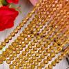 2/3/4/6/8mm cristal de vidro multifacetado conta plana DIY joias sapatos e chapéus roupas pingente com miçangas acessórios de grampo de cabelo