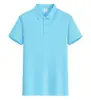 Camisa Polo de Seda Gelada para Trabalho com Gola de Lapela, Manga Curta de Verão para Publicidade Corporativa de Equipe, Camiseta para Team Building com Impressão de Logo