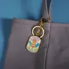 Chaveiro Zhenjin Zhiluo Metal Cidade Cultural e Criativo Presente Hotel de Turismo Passeio de Estudo Souvenir Presente
