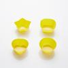 Molde de Silicona para Magdalenas 7cm Redondo Forma de Estrella Forma de Corazón Cuadrado Bandeja para Postres Tarta Molde para Tazas de Pastel Herramienta para Hornear