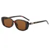 Gafas de Sol de Moda Estilo Influencer para Mujer, Gafas de Sol de Lujo de Gama Alta con Marco Pequeño, Gafas de Sol a la Moda con Protección Solar para Hombre