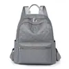 Mochila para mujer 2025 nueva bolsa moda tela Oxford mochila de moda para redes sociales bolsa de viaje casual para damas una generación de pelo