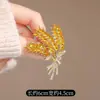 Broche Elegante de Borboleta de Alta Qualidade Dongdaemun Pin Feminino de Alta Qualidade 2024 Nova Moda Acessórios de Corsage de Design Nicho