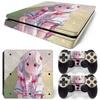 Adequado para Ps4 Slim, Adesivos de Filme, Adesivos Coloridos, Adesivos de Corpo, Adesivos de Pele, Personalizado