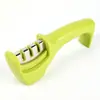 Punto al por mayor afilador de tres etapas para el hogar cuchillo de cerámica Diamante ángulo fijo afilador rápido cuchillo de cocina