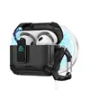 Adequado para Capa Protetora de Airpodspro3, Capa Protetora de AirPods 4ª Geração, Suporte para Celular Apple, Estojo de Fone de Ouvido Pop-Up