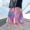 Shorts de Playa Finos de Secado Rápido para Verano, Bañador para Hombre, Pantalones de Dormir Holgados con Estampado de Moda, Pantalones Casuales de Cinco Puntos