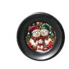 BRUP Boneco de Neve de Natal Adesivo para Máquina de Lavar Adesivo Decorativo de Simulação Adesivo para Porta de Geladeira Decoração de Atmosfera Festiva para Casa Adesivo de Parede