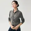 Chaleco cárdigan de punto sin mangas para mujer, cuello en V, suéter chaleco de botones, estilo otoño e invierno, cálido, para usar en capas, chal