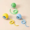 Bola de Brinquedo para Gato que Rola Automaticamente, Bola Móvel Interativa para Brincadeira Autônoma com Corda, Brinquedo de Exercício Recarregável por USB para Filhotes e Gatos de Interior