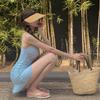 Nuevo Traje de Baño Coreano Estilo Falda, Femenino Espalda Descubierta, Cubre Vientre, Aspecto Adelgazante, Traje de Baño Conservador y Sencillo de Una Pieza para Fuentes Termales para Mujeres