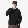 Suéter de cuello alto Henry transfronterizo nuevo estilo 26 invierno para hombre estilo coreano casual jersey de punto suéter de punto para hombre top de capa base