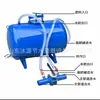 Tanque de Fertilizante para Riego Agrícola por Goteo y Aspersión, Tanque de Fertilizante de Presión Diferencial Ahorrador de Agua, Aplicación Automática Integrada de Agua y Fertilizante para Frutas y Verduras