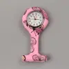 Venta al por mayor directa de fábrica, reloj de enfermera de silicona, reloj de enfermera de silicona con transferencia de agua, color del reloj de enfermera, reloj de enfermera