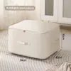 Jaqueta de Plumas Acolchoada Transparente em Sarja Saco de Armazenamento Compacto Guarda-Roupa Grande Capacidade Saco de Embalagem para Organizar Colchas e Roupas
