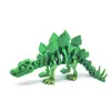 Impresos en 3D Transfronterizos Más Vendidos Esqueleto de Dinosaurio Estegosaurio Articulaciones Deformables Adornos Regalos Hechos a Mano Artesanías Juguetes de Moda Celebridades de Internet