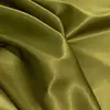 Tecido de Cetim Cristal Verde, 100% Poliéster, Brilhante e com Caimento, Tecido de Designer para Forro de Vestido Sedoso