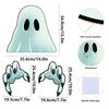Cerca de pátio de Halloween transfronteiriça Terror Peeper Decoração Prato Atmosfera de feriado Layout do site Adereços Plug-in