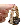 Adecuado para Apple 11ª Generación Iiwatch10987E Diamante Mariposa Huawei Gt6 Correa de Reloj Elástica Xiaomi 9Pro