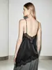 Camisola de encaje con retazos para mujer, europea y americana, de corte holgado, favorecedora, adecuada para ir al trabajo, se puede usar en capas o como prenda exterior.