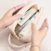 Nueva Bolsa de Almacenamiento Impermeable de Gran Capacidad con Forma de Pastel Octagonal de Piel Sintética para Maquillaje para Mujeres, Bolsa Organizadora Portátil de Almacenamiento, Bolsa de Maquillaje