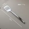 Comercio Exterior Transfronterizo Utensilios de Cocina de Acero Inoxidable Portátil Cocina Espátula Plana Espumadera Cuchara para Fideos Espátula para Freír Carne Multifuncional