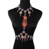 Collar de Joyería de Venta Caliente Transfronterizo Clásico Europeo y Americano Moda Diamante Largo Multicapa Cadena Corporal Cadena de Cintura en stock