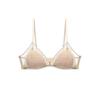 Copa Triangular Lencería Francesa Puro Deseo Sexy Delgado Encaje Sujetador para Mujeres Push-Up Pecho Pequeño Sujetador para Damas Sujetador Transfronterizo