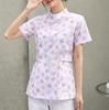 Floral Nurses' Clothing Feminino Manga curta Split terno Manga comprida Centro de cuidados maternos e infantis Yuesao Oral Work Clothes