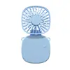 Mini Ventilador de Cuello Plegable Recargable por USB de Mano Creativo de Escritorio Oficina Portátil de Bolsillo Ventilador Transfronterizo