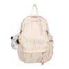 Moda leve Spring Tour Escola Secundária Mochila Mochila Meninas Meninas Bonitas Estudantes Universitários Simples All-match