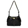 Bolso de Axila de Estilo Retro de Gama Alta para Mujer, Nuevo Modelo 2025, Bolso de Mano Sencillo con Bordado Acolchado, Bolso de Hombro Pequeño a la Moda