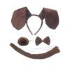 Nuevos accesorios para el cabello tocado fabricante de origen Accesorios de diadema de orejas de salchicha para rendimiento navideño de Halloween Fiesta