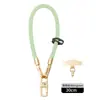 Cordón para Teléfono Móvil Personalizado de Alta Gama, Correa de Muñeca Trenzada, Cordón Corto para Funda de Teléfono Móvil, Venta al por Mayor de Fábrica