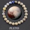 Pulsera Planeta Explosiones Transfronterizas Pulsera de Piedra Natural de los Ocho Planetas Nueva Pulsera Espacial Pulsera de Regalo para Hombres y Mujeres