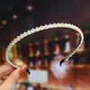 Nuevos Accesorios para el Cabello, Diadema Tejida a Mano con Perlas y Lazo, Pasador de Celebridad de Internet con Diamantes, Diadema Versátil de Moda Japonesa y Coreana