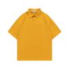Polo holgado de marca de moda para padres e hijos, para hombres y mujeres, niños, Europa y América, comercio exterior de Amazon, solapa, manga corta, algodón puro.