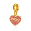 Pulsera Colgante Collar Día de San Valentín Transfronterizo Palabra de Amor Accesorios de Cuentas DIY Cadena para Teléfono de Mujer Colgante de Cuerda Trenzada