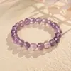 Pulsera de Cristal con Perlas de Cristal Natural Optimizada Pulsera Versátil de Nicho Joyería de Moda de Lujo Ligero Venta al por Mayor para Mujeres