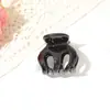 Pinza de calabaza 2026 nuevo modelo para sujetar coletas altas, pinza pequeña simple para la parte trasera de la cabeza, accesorio para el cabello tipo pinza de cangrejo para mujer