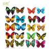 Mariposa de simulación de 17 cm doble capa flash creativo decoración del hogar embellecedor pegatinas tridimensionales 3D pegatinas para refrigerador pegatinas de pared