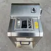 Directo de fábrica acero inoxidable comercial máquina automática para cortar carne lonchas de jamón carne desmenuzada carne en cubos rebanadora vertical de carne fresca