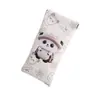 Nova Bolsa Porta Óculos Desenho Panda Fofo, Bolsa de Couro para Óculos Portátil de Alta Qualidade, Couro Macio, Nicho Feminino