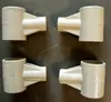 Base de asta de bandera rellenable de agua de 5,7 m, Juego de Soportes Adaptadores para Accesorios, Bloqueo de Figura de Ocho para Base, Asta de Bandera, Bandera de Doble Cara, Bolsa de Agua