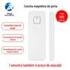 Fornecimento direto de fábrica controle remoto sem fio alarme de proteção porta magnética doméstica inteligente janela antirroubo dispositivo alarme porta magnética