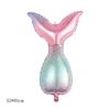 Conjunto de Balões de Alumínio Beauty Donkey Decoração para Festa de Aniversário de Meninas Arranjo Números 32 polegadas 1-9 Balões Flutuantes