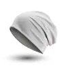 Gorro fino apilado transfronterizo para hombres y mujeres, pañuelo deportivo elegante y versátil, gorro de verano de color liso, transpirable, secado rápido, absorbente de sudor