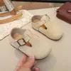 Zapatos Birkenstock para niños, nueva colección primavera/otoño 2026, zapatos de piel para niñas, zapatos sencillos para niños, zapatos para bebés, zapatos Birkenstock antideslizantes de suela blanda