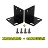 Gabinete Receptor de Microfone Sem Fio Universal Suporte de Canto para Microfone Padrão L-Ear Acessórios de Montagem em Case de Voo 1U